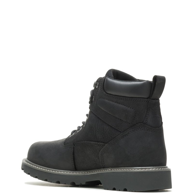 Wolverine Men's Floorhand Waterproof Steeltoe 6" Work Boot, Black, 8EW - Image 3